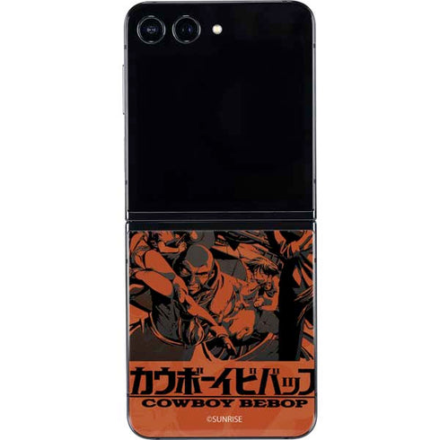 Cowboy Bebop Bebop Crew Galaxy Z Flip5 5G Skin